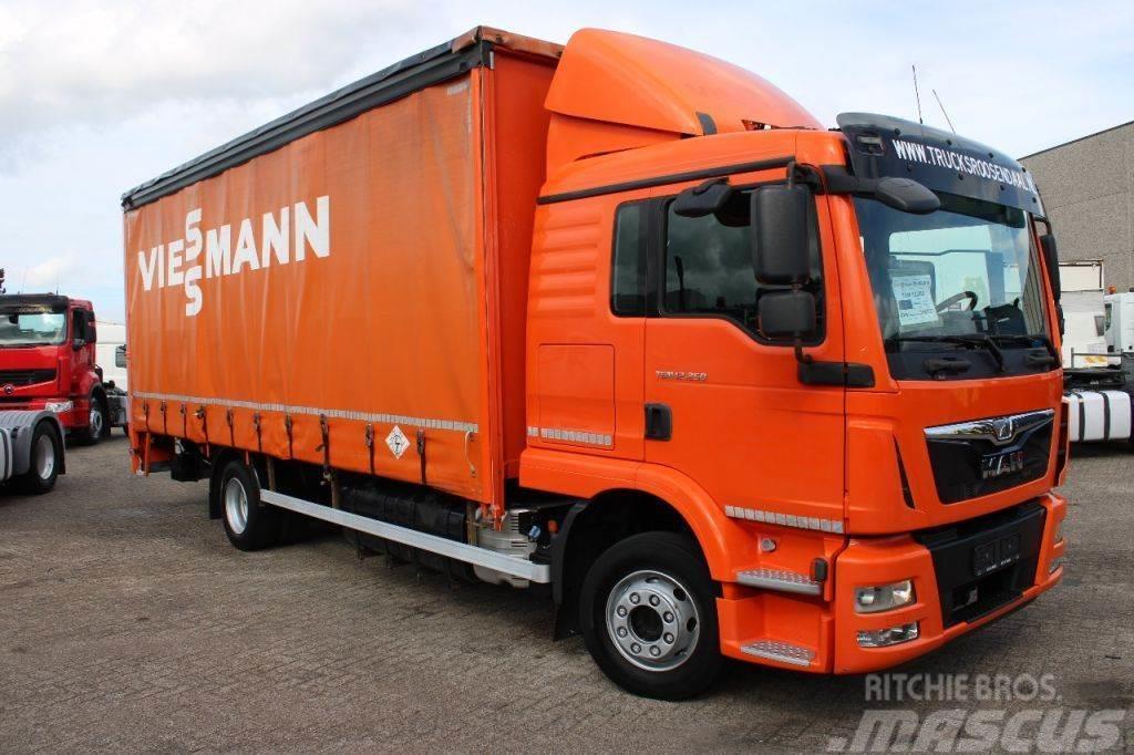 MAN TGM 12.250 + EURO 6 + manual + LIFT + BE apk 18-05 Tovornjaki s ponjavo
