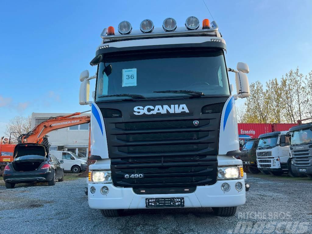 Scania R490LB6X2*4HNB, Euro6, Retarder, Lenkt+Lift Achse Razstavljive polprikolice