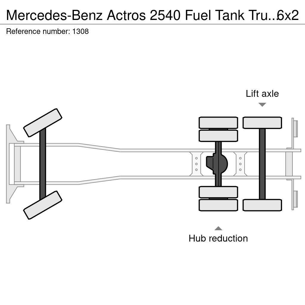 Mercedes-Benz Actros 2540 Fuel Tank Truck 20.700 Liters 6x2 V6 E Tovornjaki cisterne