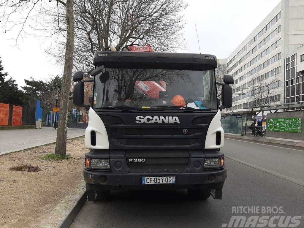 Camion porteur Scania P360 35TM Euro 5 Tovornjaki z žerjavom
