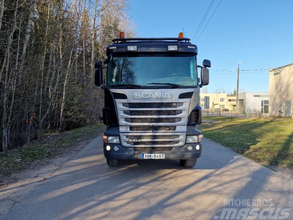 Scania R420 Tovornjaki za hlode