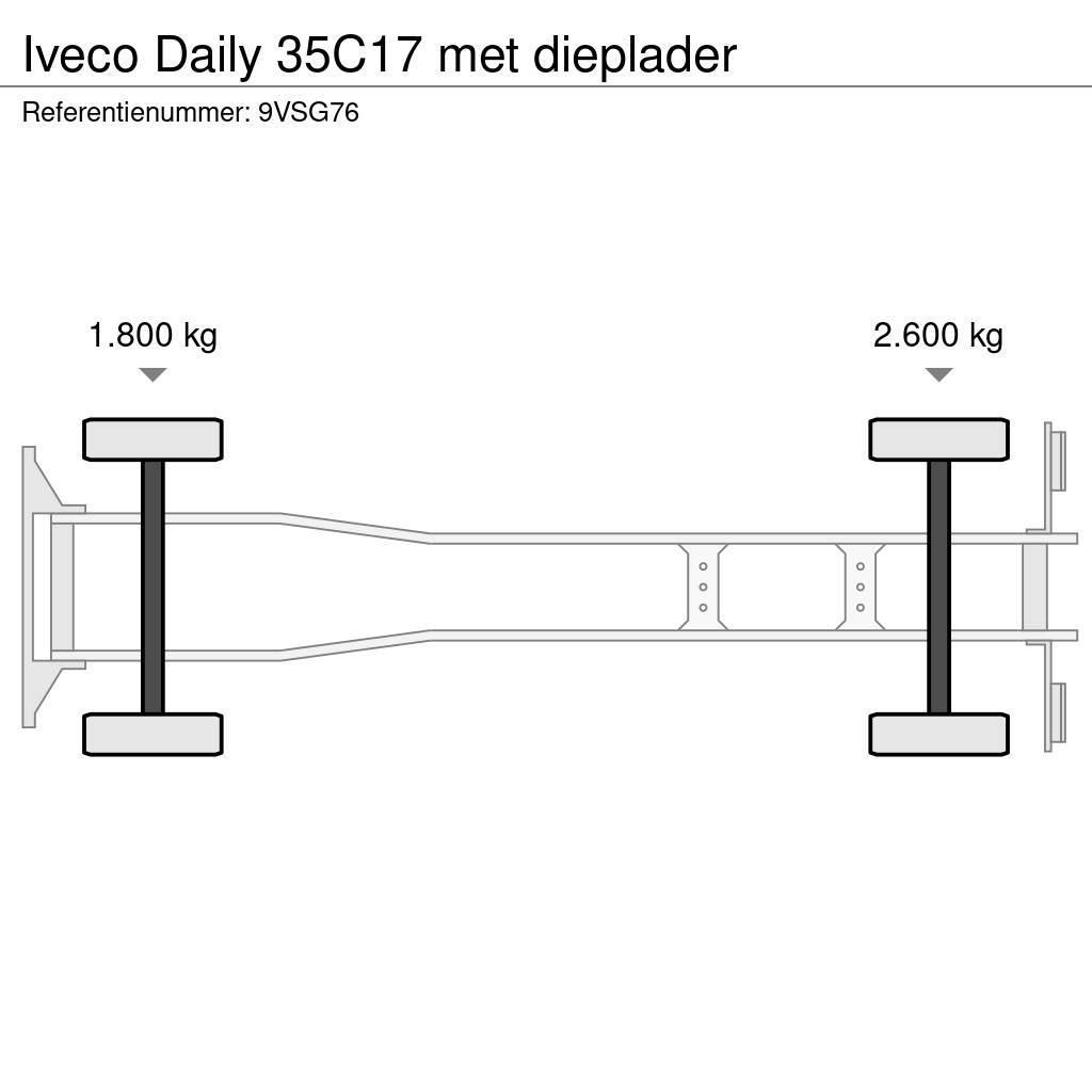 Iveco Daily 35C17 met dieplader Avtotransporterji