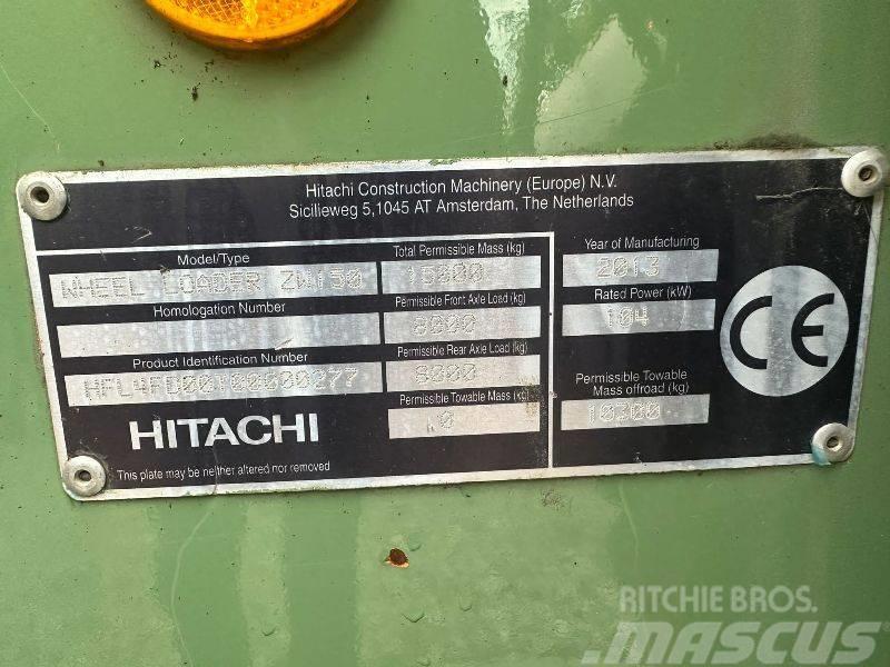 Hitachi ZW 150 Kolesni nakladalci