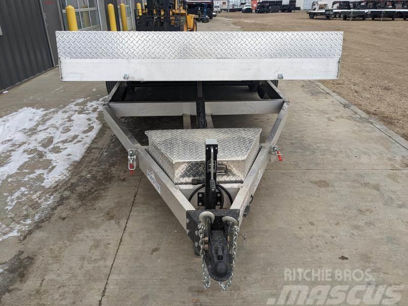  82 x 18' Aluminum Hydraulic Tilt Deck Trailer 82 x Prikolice za prevoz vozil