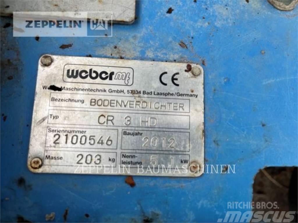 Weber CR-3HD Vibro plošče