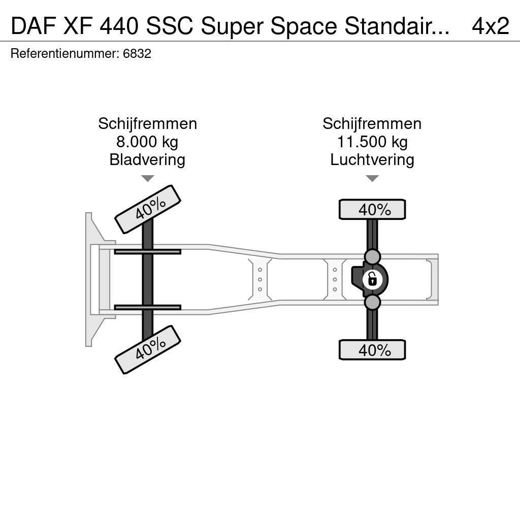 DAF XF 440 SSC Super Space Standairco Alcoa NL Truck Vlačilci