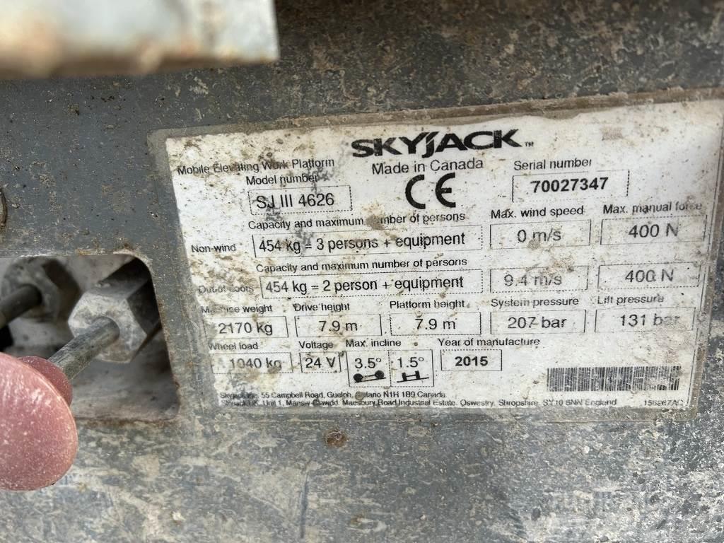 SkyJack 4626 Škarjaste dvižne ploščadi
