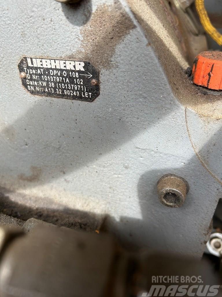 Liebherr R926 pompa hydrauliczna DPV O108 Hidravlika