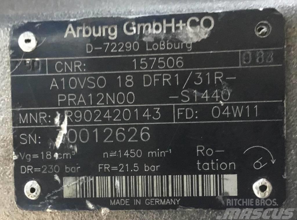  Arburg Gmbh+CO A10vs018 Hidravlika