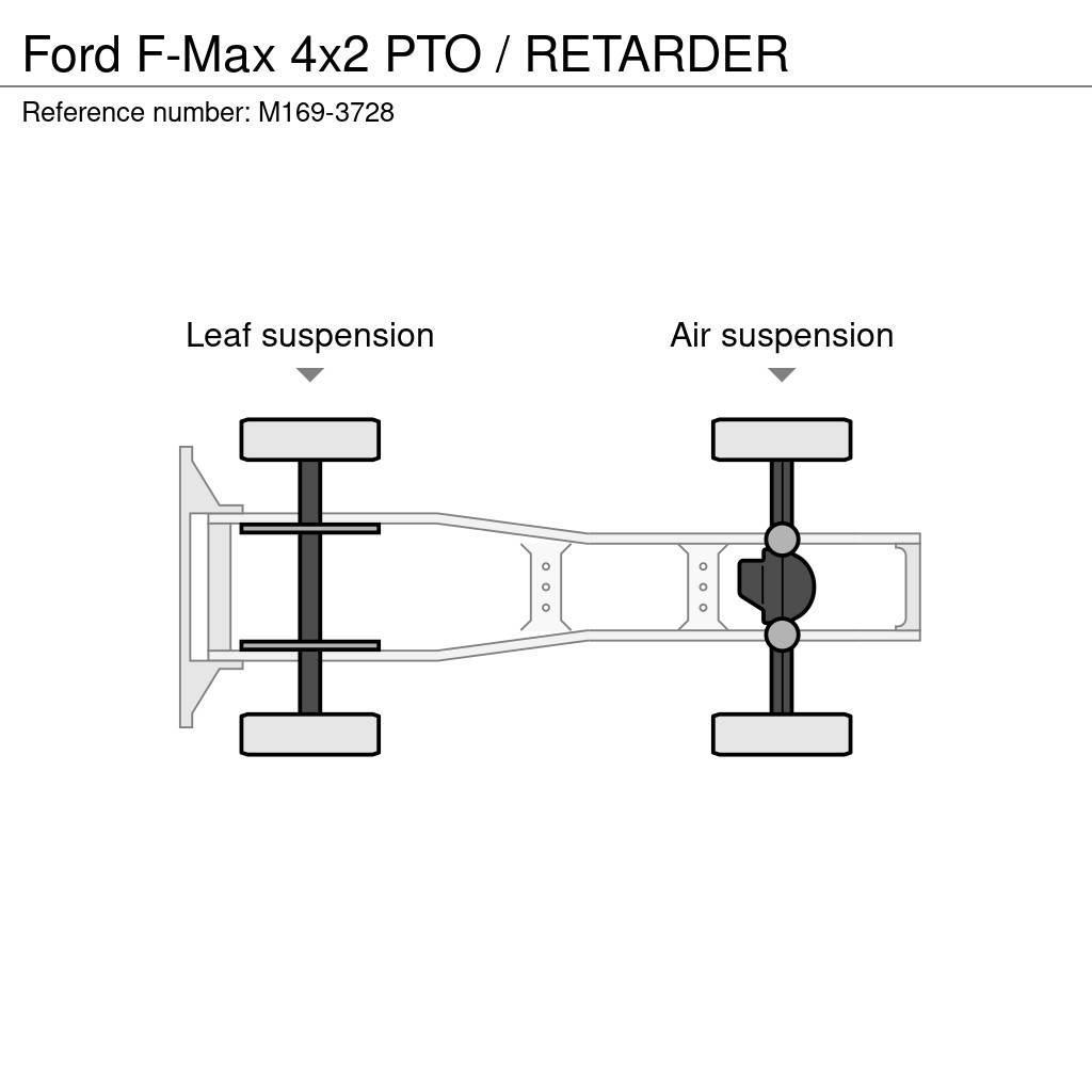 Ford F-Max 4x2 PTO / RETARDER Vlačilci