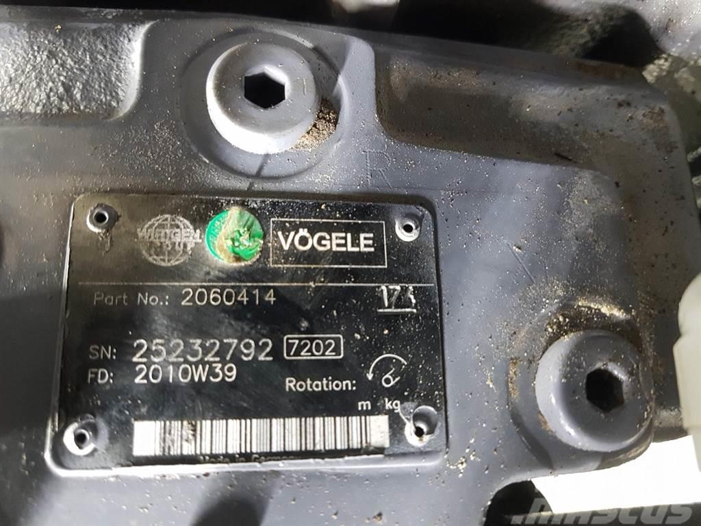 Vögele 2060414-Rexroth A10VG45-Drive pump/Fahrpumpe Hidravlika