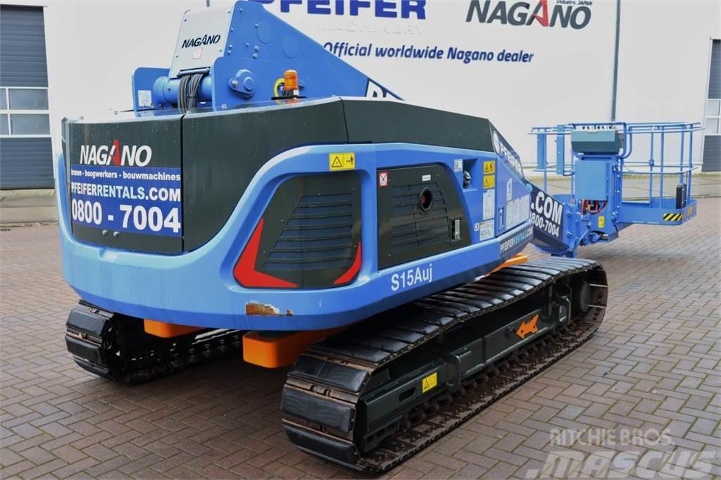 Nagano S15AUJ Valid inspection, *Guarantee! Diesel, 15 m Teleskopske dvižne ploščadi
