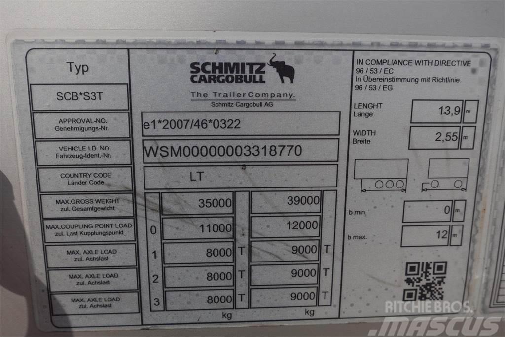 Schmitz Cargobull SCS24 Standart Curtainsider Varios, ARM, ALU, LR Prikolica s ponjavo