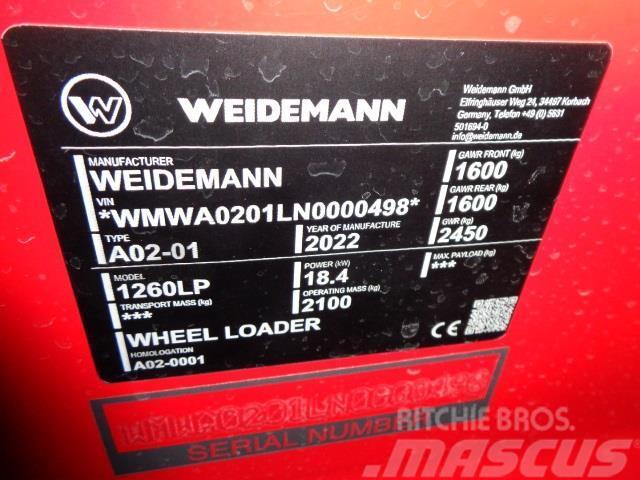 Weidemann 1260 LP Solgt - Flere på vej hjem. Mini nakladalci