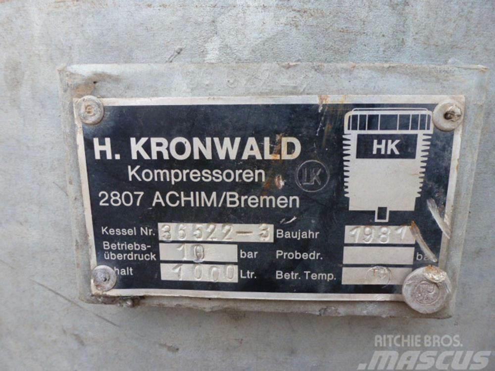 Kronwald 1000 Ltre Air Receiver Sušilniki instrumentalnega zraka
