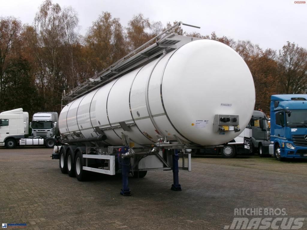  Parcisa Chemical tank inox L4BH 34.3 m3 / 4 comp / Polprikolice cisterne