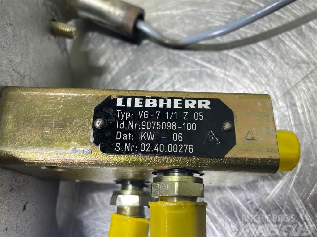 Liebherr A924B-9075098/9198863-Servo valve/Servoventil Hidravlika