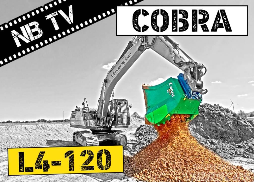 Cobra Siebschaufel L4-120 | Schaufelseparator Bagger Presejalne žlice
