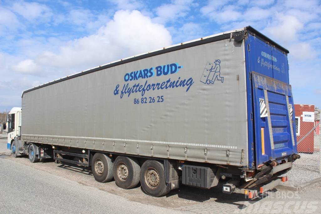 Schmitz Cargobull 3 akslet gardin trailer med lift - skyde/hævetag Polprikolice s ponjavo