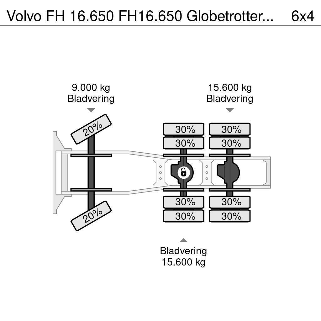 Volvo FH 16.650 FH16.650 Globetrotter EU6 VEB 200Ton Vlačilci