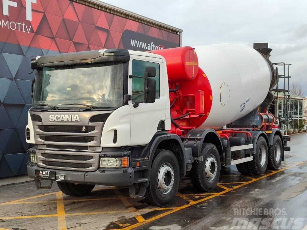 Scania 2018 P 410 E6 AC AUTO TRANSMIXER Avtomešalci za beton