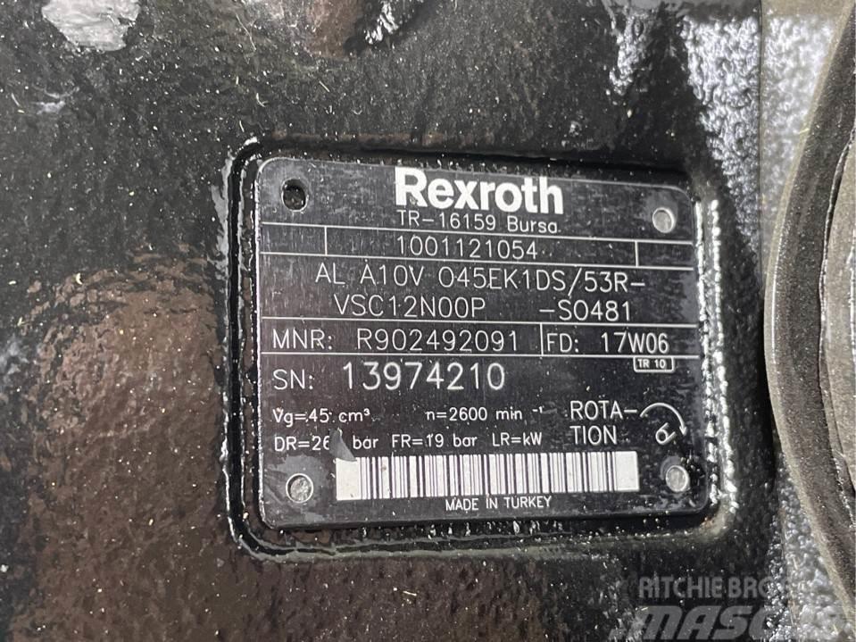 JLG 3006-Rexroth AL A10VO45EK1DS/53R-Load sensing pump Hidravlika