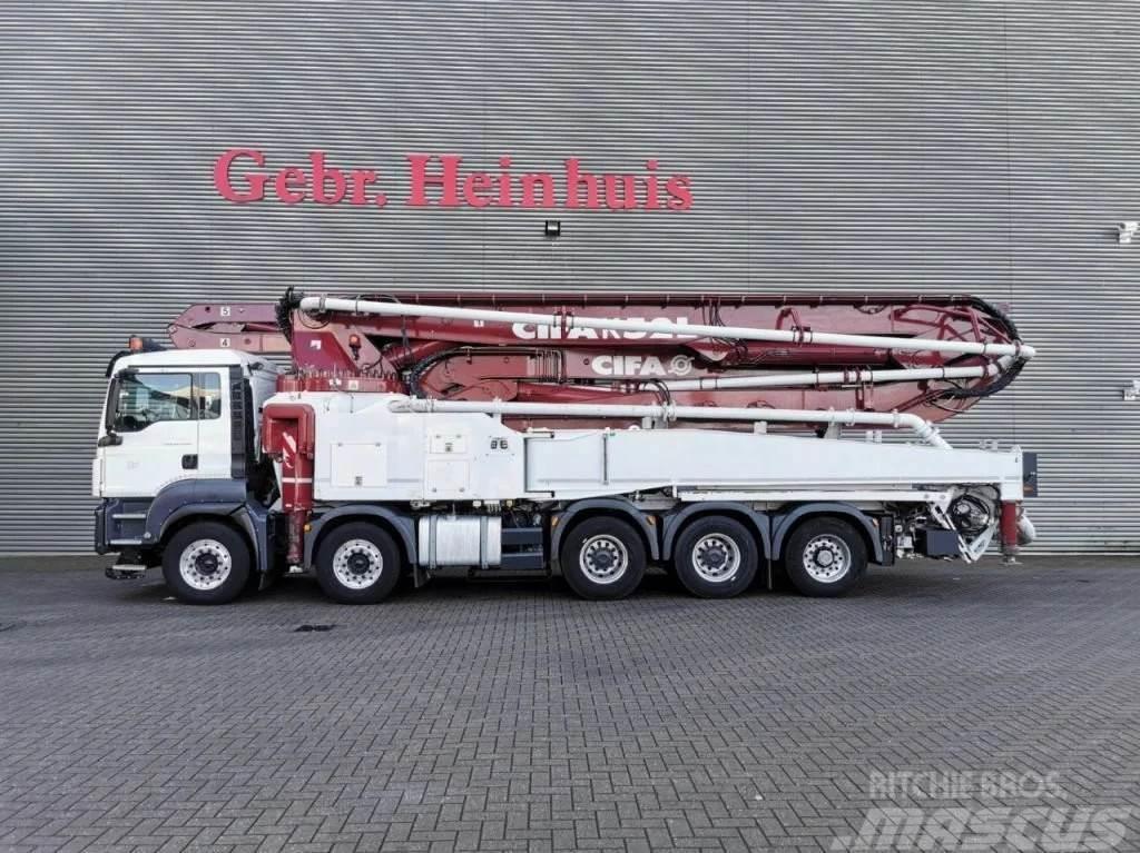 MAN TGS 54.480 10x4 Euro 6 Cifa K52L 52 Meter! Kamionske črpalke za beton