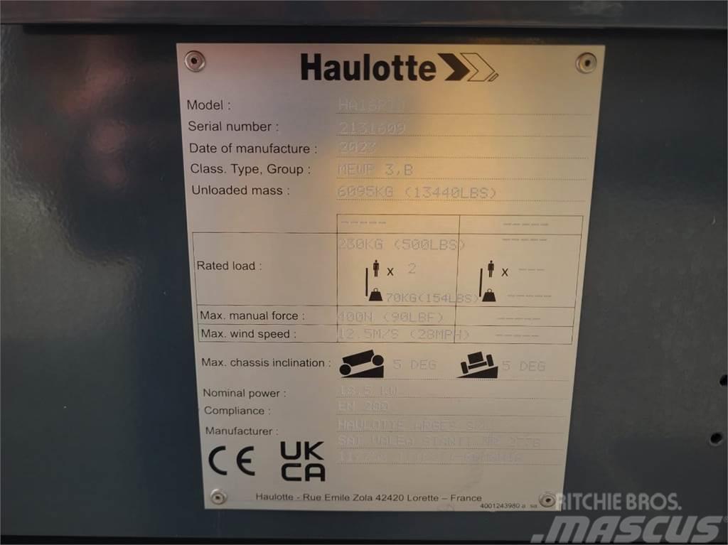 Haulotte HA16RTJ Valid Inspection, *Guarantee! Diesel, 4x4 Zglobne dvižne ploščadi