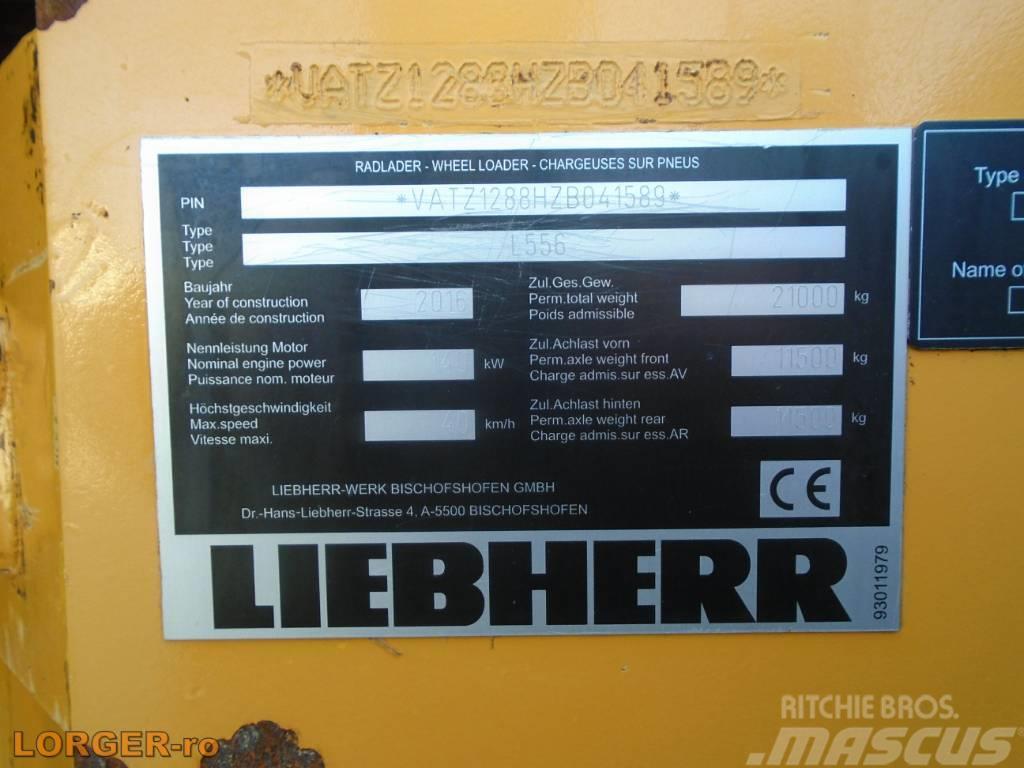 Liebherr L 556 Kolesni nakladalci