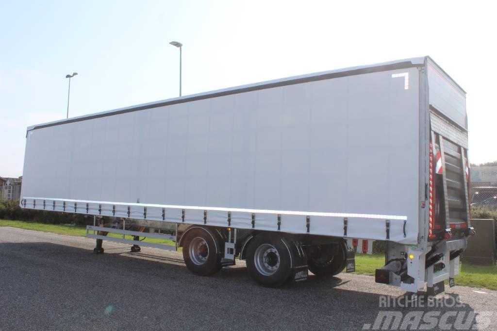AMT 2 akslet city trailer med lift og TRIDEC- CI200 Polprikolice s ponjavo