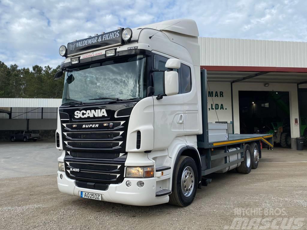 Scania R 400 Tovornjaki za prevoz gozdnih strojev