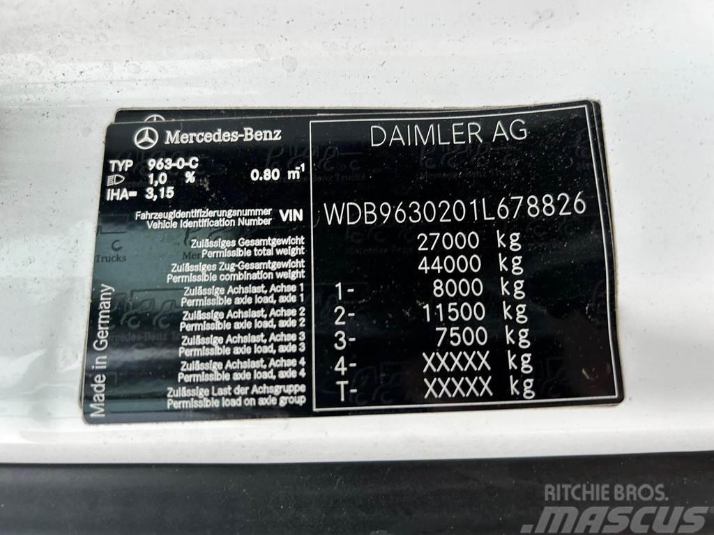 Mercedes-Benz Actros 2542 6x2 + SIDE OPENING + ADR Tovornjaki zabojniki