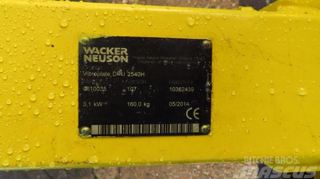 Wacker Neuson dpu 2540h diesel trilplaat/Compactor Plate Vibro plošče