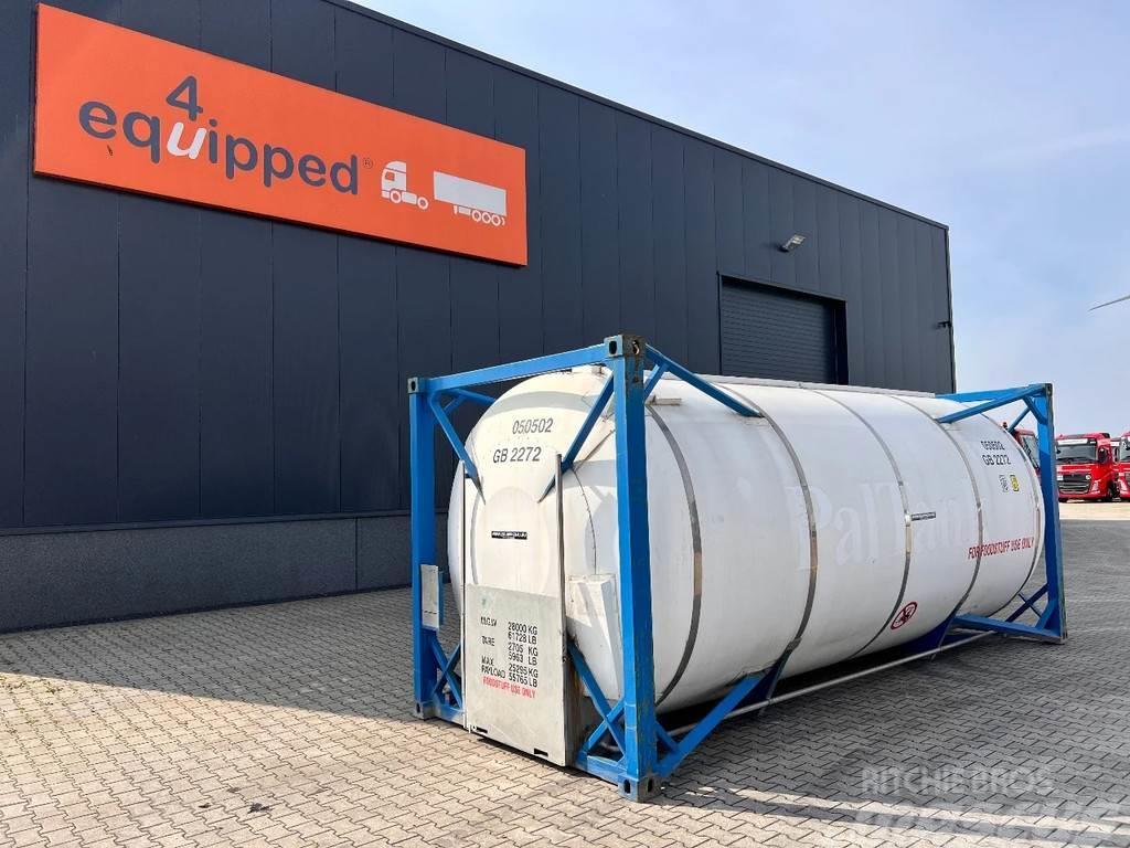  UBH FOODSTUFF 20FT ISO 24.700L/1-comp., Cisterne za gorivo