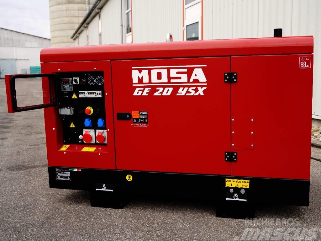 Mosa Stromerzeuger GE 20 YSX | 20 kVA (16 kW) / 400V Dizelski agregati