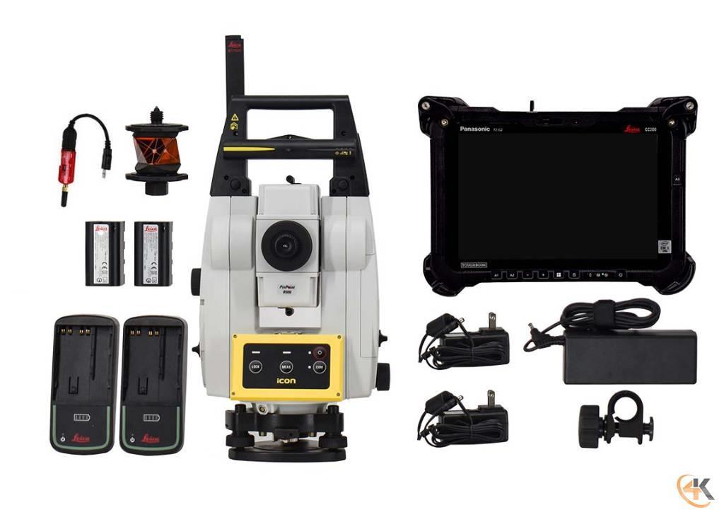 Leica NEW iCR70 Robotic Total Station w/ CC200 & iCON Drugi deli