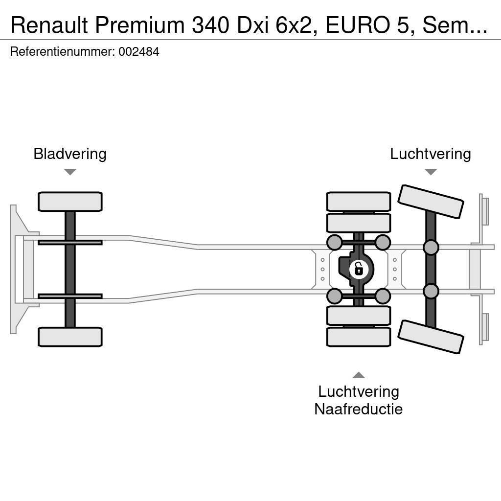 Renault Premium 340 Dxi 6x2, EURO 5, Semat Zoeller Komunalni tovornjaki