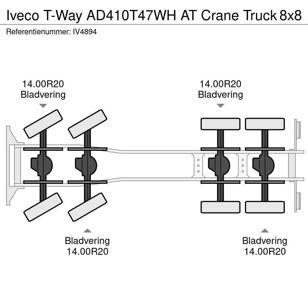 Iveco T-Way AD410T47WH AT Crane Truck Rabljeni žerjavi za vsak teren