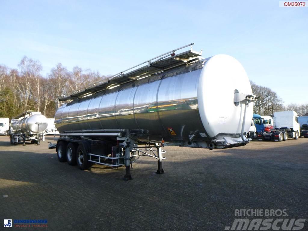 BSL Bitumen tank inox L4BH 30.8 m3 / 1 comp Polprikolice cisterne