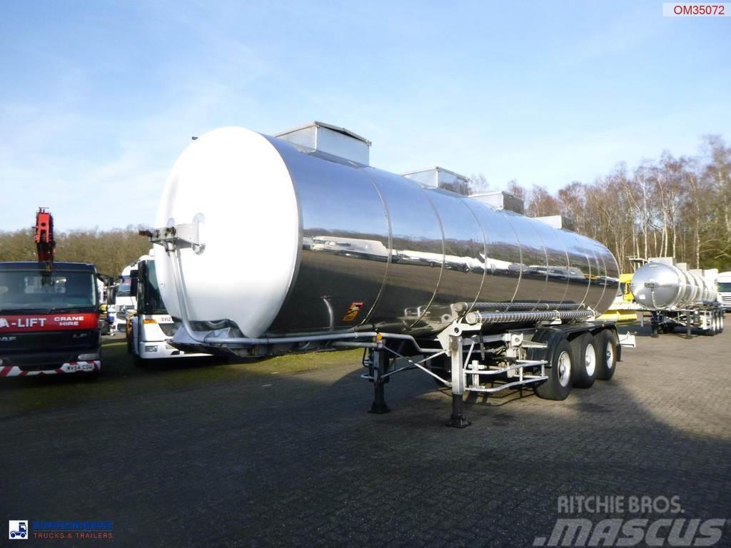 BSL Bitumen tank inox L4BH 30.8 m3 / 1 comp Polprikolice cisterne