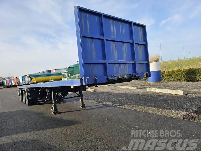 Contar B1828 dls| heavy duty| flatbed trailer with contai Plato/keson polprikolice