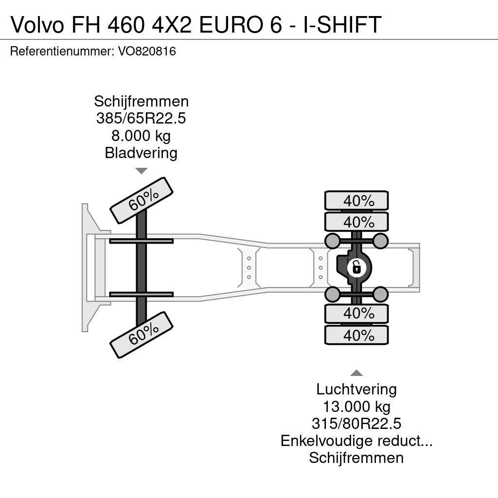 Volvo FH 460 4X2 EURO 6 - I-SHIFT Vlačilci