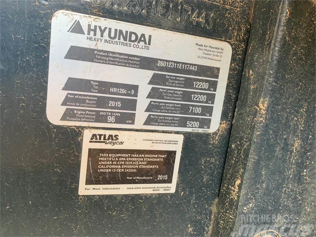 Hyundai HR120C-9 Dvojni valjarji