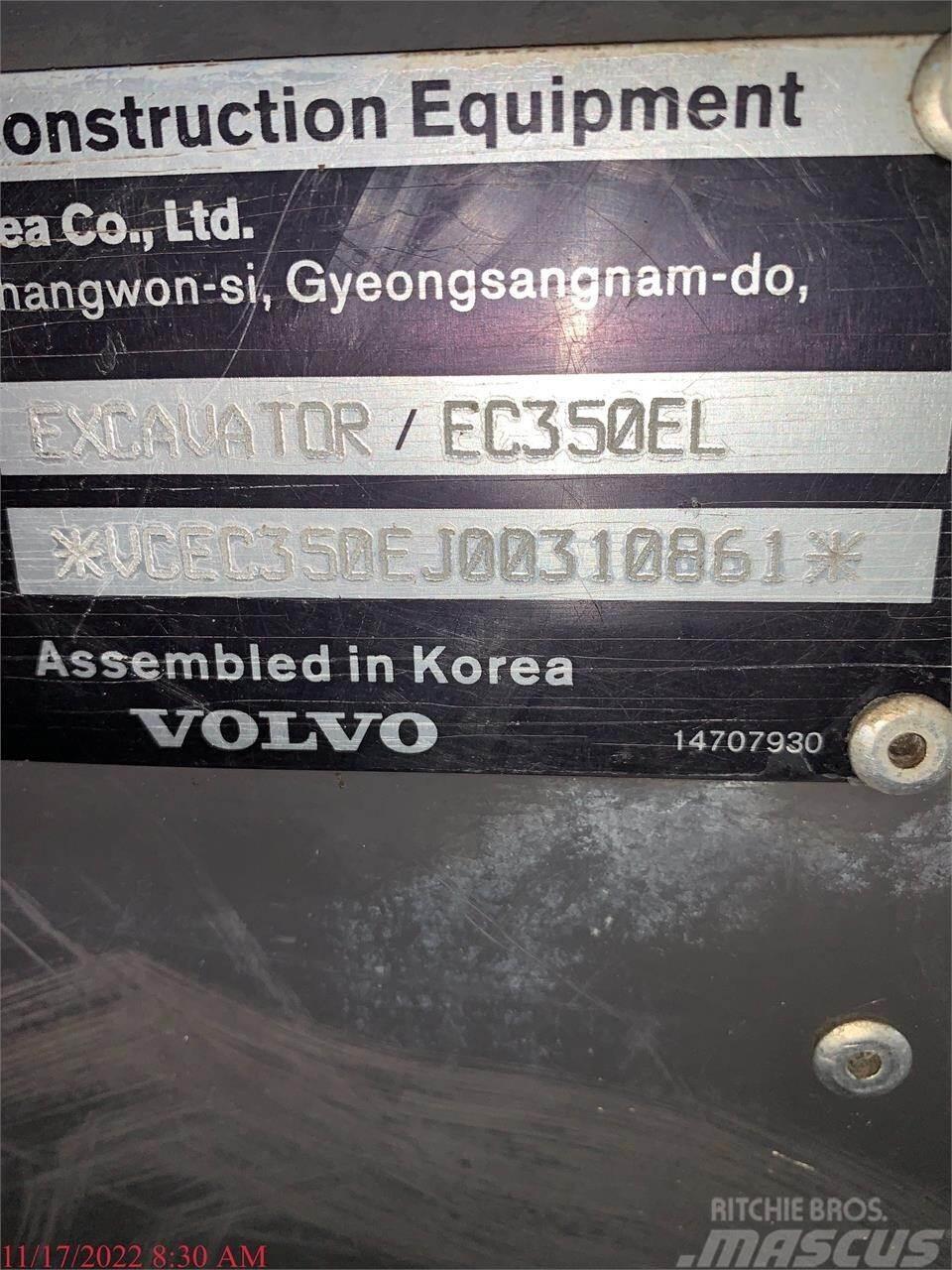 Volvo EC350EL Bagri goseničarji