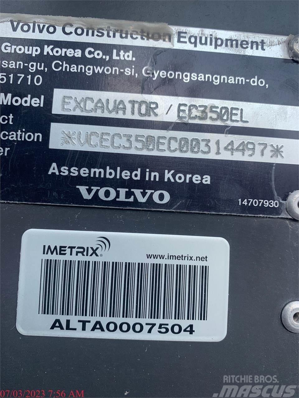 Volvo EC350EL Bagri goseničarji