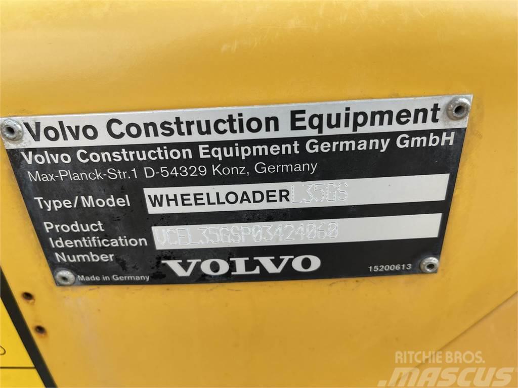 Volvo L35G Kolesni nakladalci