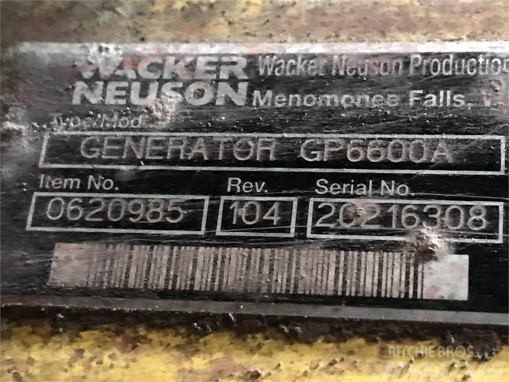 Wacker Neuson GP6600A Drugi agregati
