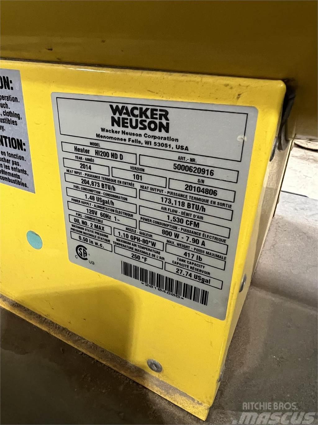 Wacker Neuson HI200HD Asfaltni grelci
