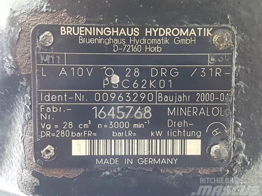 Brueninghaus Hydromatik AL A10VO28DRG/31R-PSC62K01-Load sensing pump Hidravlika