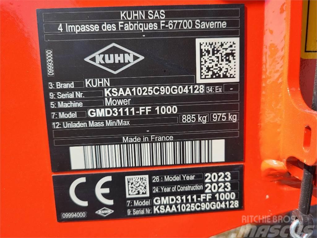 Kuhn GMD 3111 FF / 1000 Diskaste kosilnice